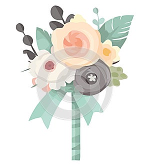 Flower bouquet decoration