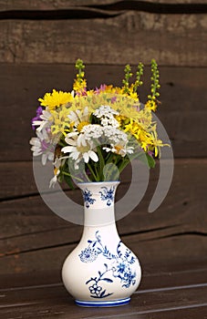 Flower bunch in vase