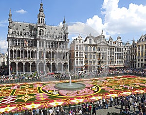 Flower carpet in Brussels 2010