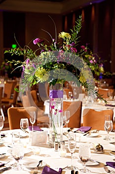 Flower centerpiece