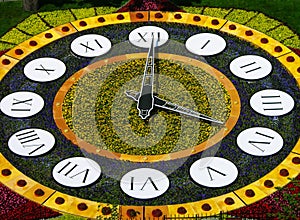 Flower clock, Kiev, Ukraine