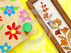 Flower crafts hobby