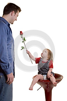 Flower for dad