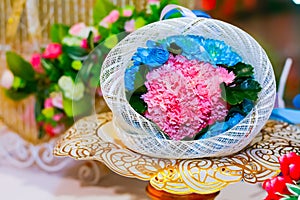 Flower decoration for weddings