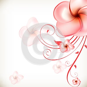 Flower design concept