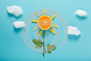 Flower design concept