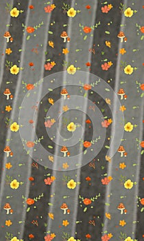 It is a flower flowers heads flowersbed backgrounds multi coloured leave black eyed Susan full frame Field illustration