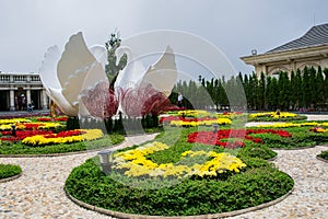 Flower garden at Ba Na Hills, Da Nang, Vietnam