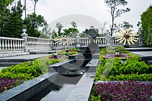 Flower garden at Ba Na Hills, Da Nang, Vietnam