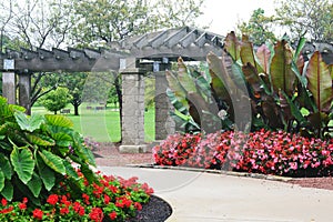 Flower Garden, Eichelman Park, Kenosha, Wisconsin