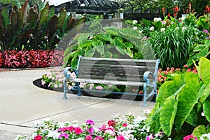 Flower Garden, Eichelman Park, Kenosha, Wisconsin