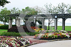 Flower Garden, Eichelman Park, Kenosha, Wisconsin