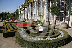 Flower garden, Kromeriz