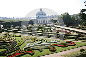 Flower garden, Kromeriz