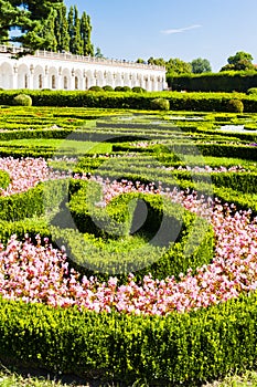 Flower garden of Kromeriz Palace, Czech Republic