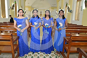 Flower Girls - Church Wedding