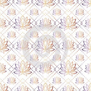 Flower graphic illustration design color seamless background
