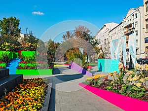 The `Flower Jam` Festival and Open International Competition of Urban Landscape Design in Moscow.