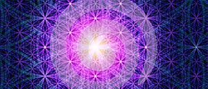 The Flower Of Life background