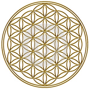 Flower of life - sacred geometry