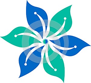 Flower logo