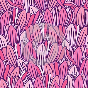 Flower magnolia seamless pattern background. Floral textile pattern.