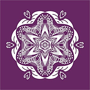 Flower Mandala Doodle Vector Designs