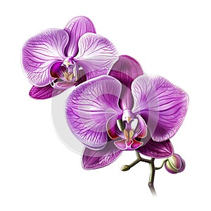 Flower_Orchids_Realistic_Watercolor1_4