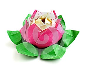 Flower origami