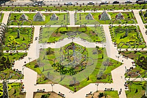 Flower Park in Grozny