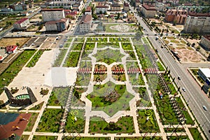 Flower Park in Grozny