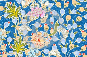 Flower pattern background.