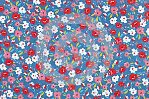 Flower pattern paper