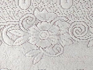Flower pattern of table cloth
