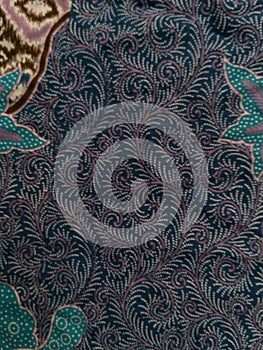 Flower patternart with traditional drawing