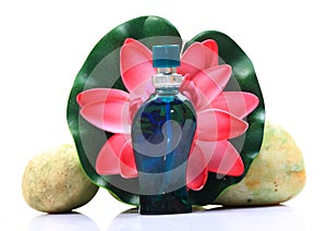 Flower perfume bottle