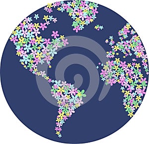 Flower planet