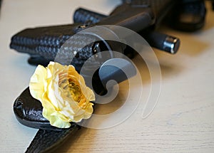 Flower power - police duty belt