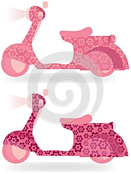 Flower power Scooter
