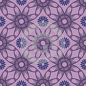 FLOWER ON PURPLE BACKGROUND