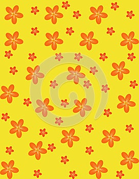 Flower seamless background