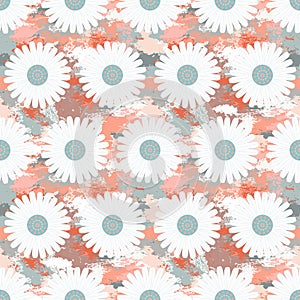 Flower seamless pattern