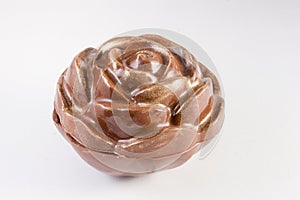 Flower-shaped chocolate box