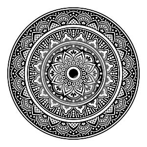 Flower-shaped mandala