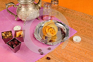 Flower shaped shebakia