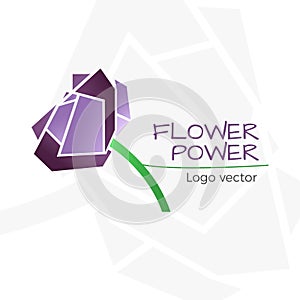 Flower shop logo