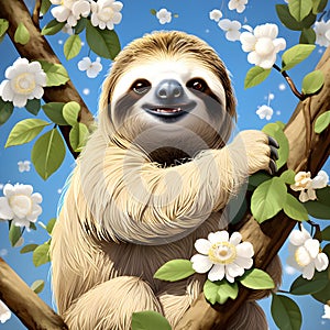 Flower Sloth