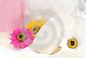 Flower soap and SPA accessories