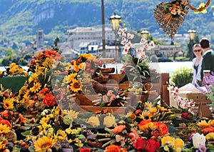 Flower Stall at Lake Orta