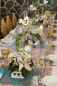 Flower table decoration